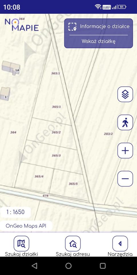 Działka budowlana Chajczyny. Zdjęcie 2