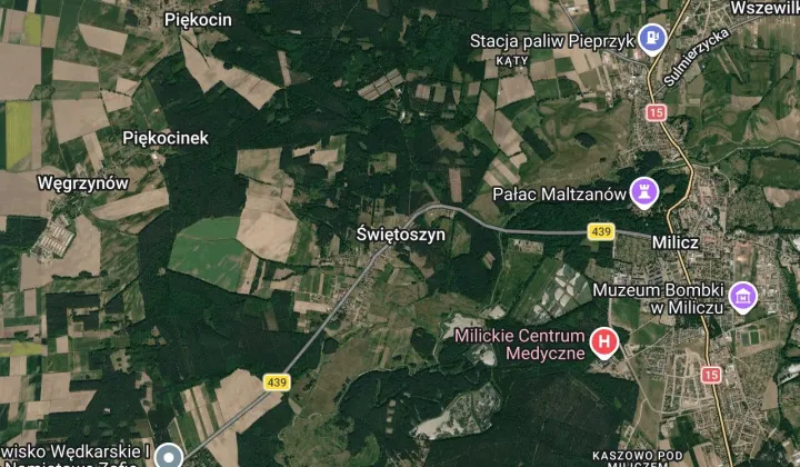 Działka budowlana Świętoszyn