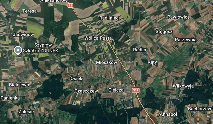 Działka rolna Mieszków