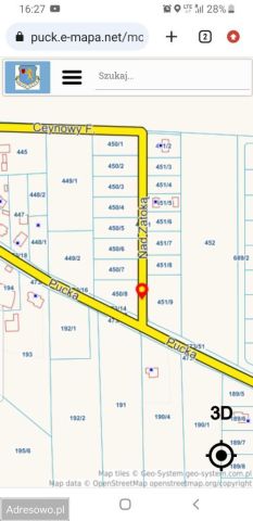 Działka budowlana Gnieżdżewo, ul. Nad Zatoką. Zdjęcie 1