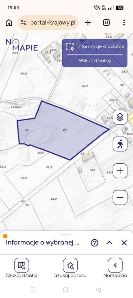 Działka rolno-budowlana Biechówko. Zdjęcie 7