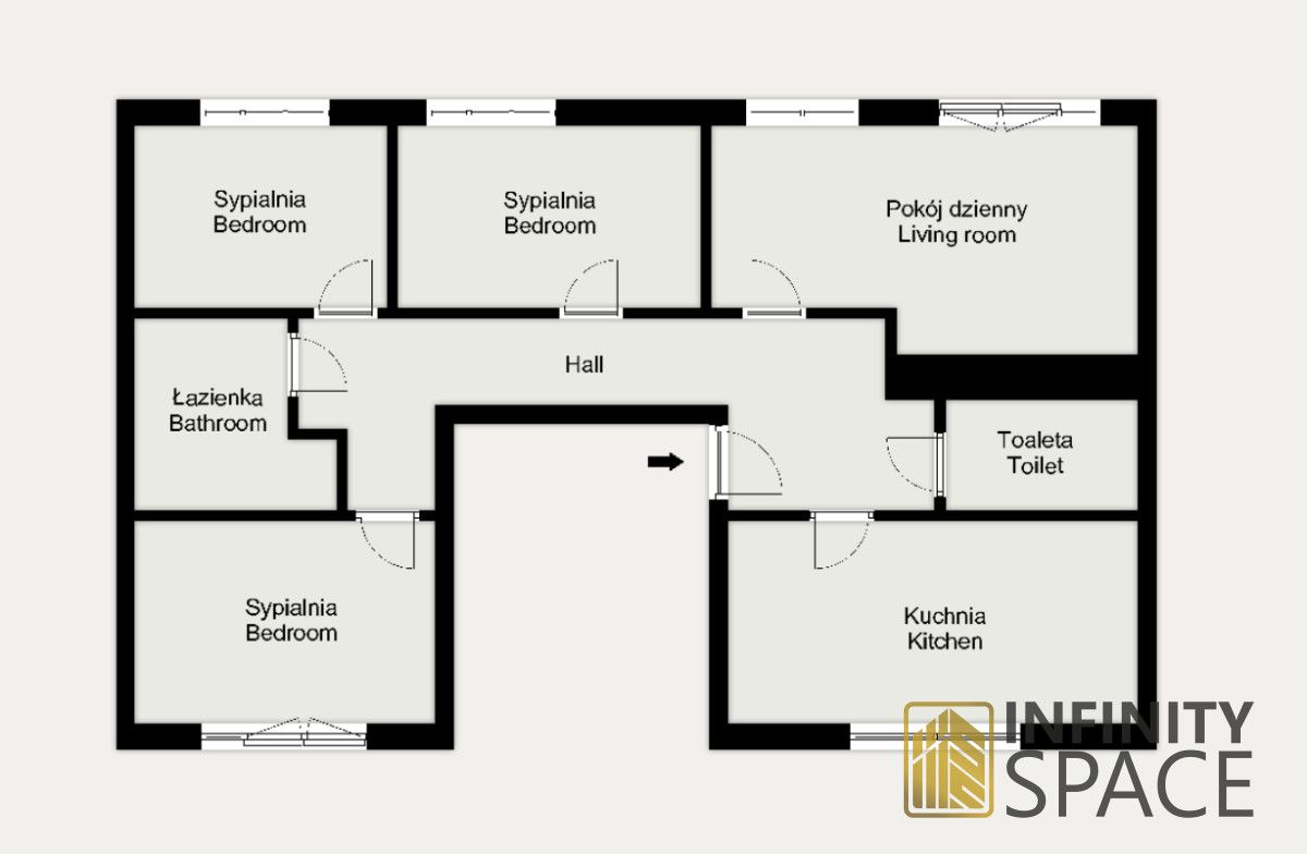 Mieszkanie 4-pokojowe Warszawa Praga-Południe, ul. Groszowicka. Zdjęcie 18
