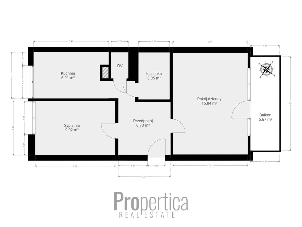 Mieszkanie 2-pokojowe Warszawa Ursynów. Zdjęcie 10