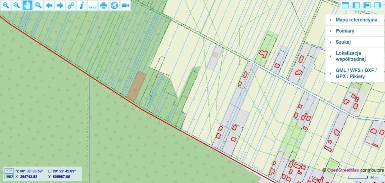 Działka rolna Skrzypiów