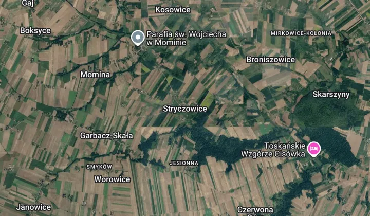 Działka budowlana Stryczowice