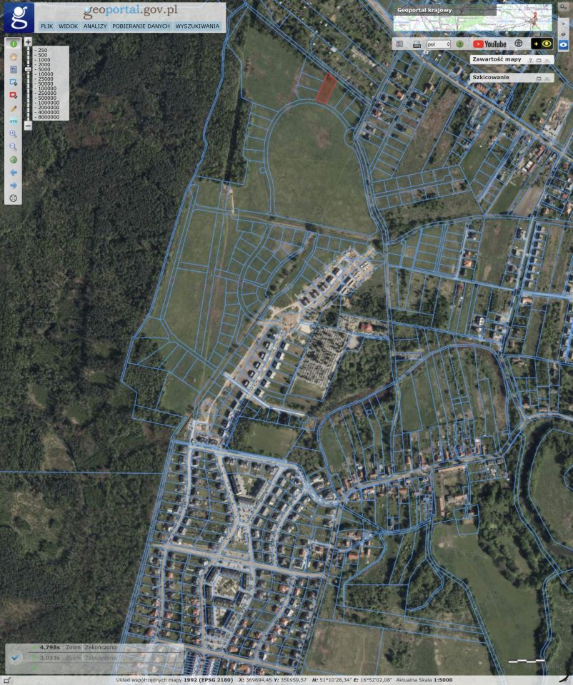 Działka budowlana Wrocław Marszowice, ul. Krzelowska. Zdjęcie 4
