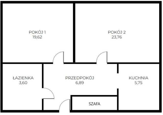 Mieszkanie 2-pokojowe Wrocław Śródmieście, ul. Henryka Probusa. Zdjęcie 2