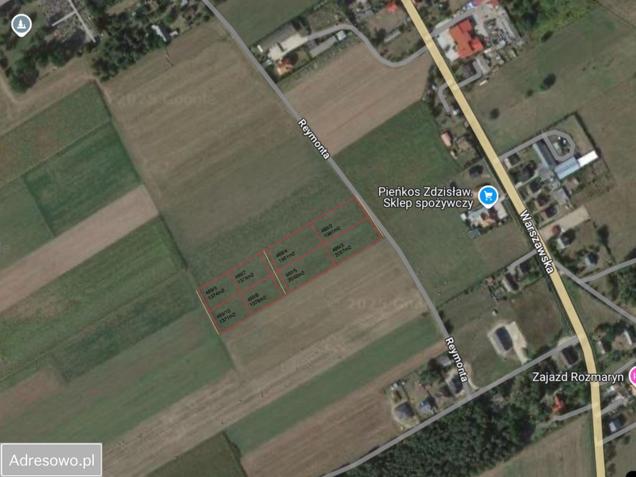 Działka budowlana Rozogi, ul. Władysława Stanisława Reymonta. Zdjęcie 4