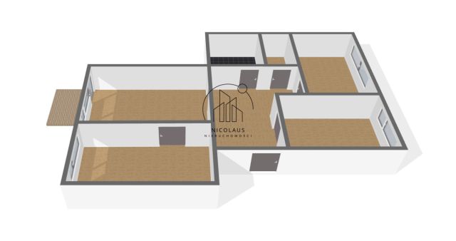 Mieszkanie 3-pokojowe Toruń Rubinkowo, ul. Ignacego Łyskowskiego. Zdjęcie 16