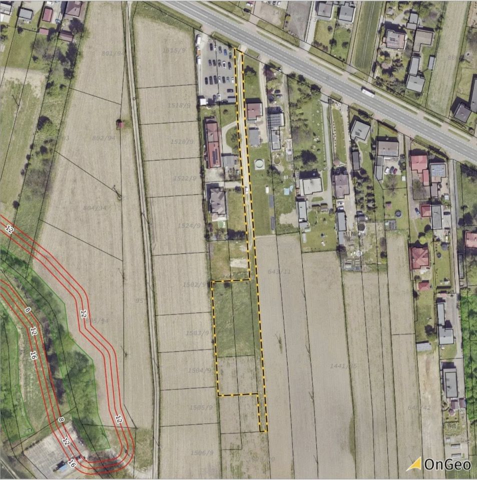 Działka budowlana Mikołów, ul. Gliwicka. Zdjęcie 5