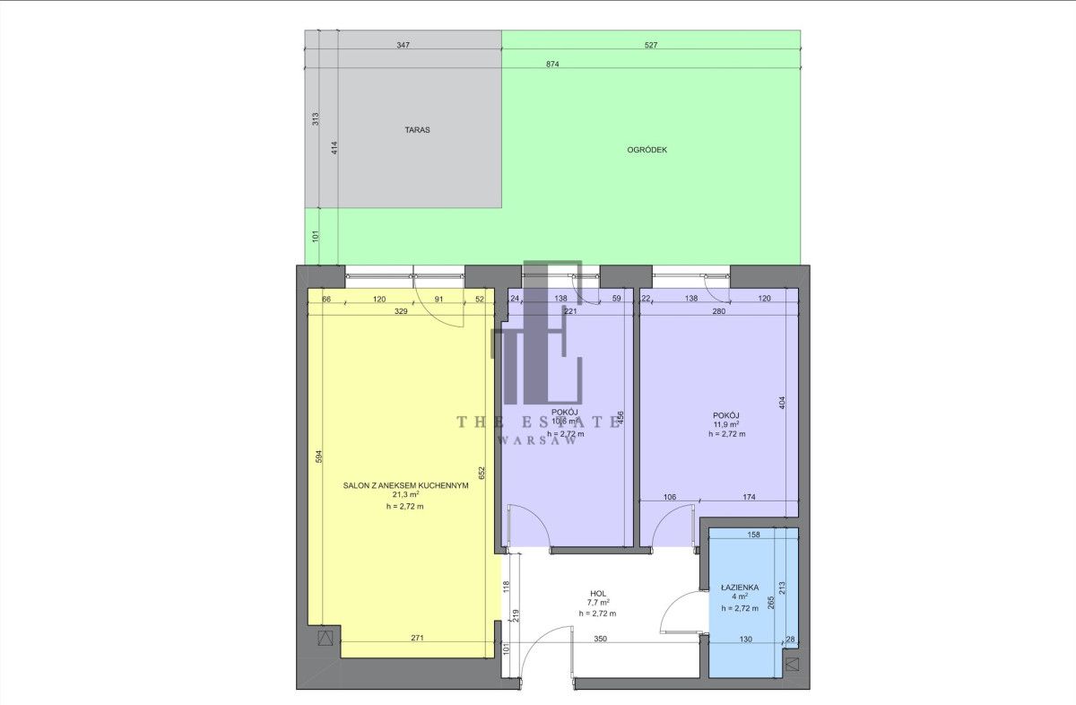 Mieszkanie 3-pokojowe Warszawa Praga, ul. Międzynarodowa. Zdjęcie 13
