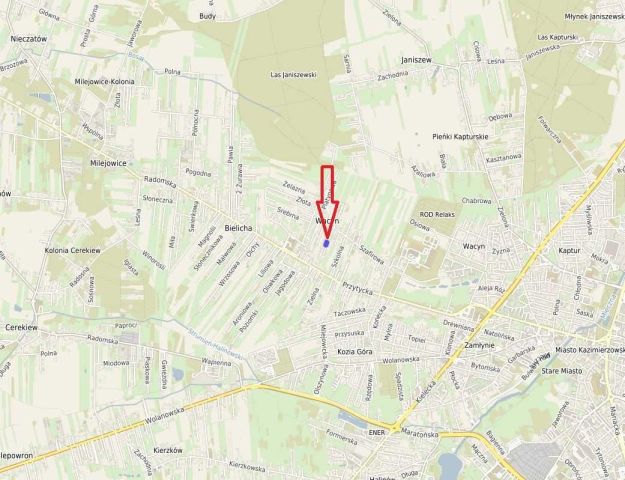 Działka budowlana Wacyn, ul. Jaśminowa. Zdjęcie 1