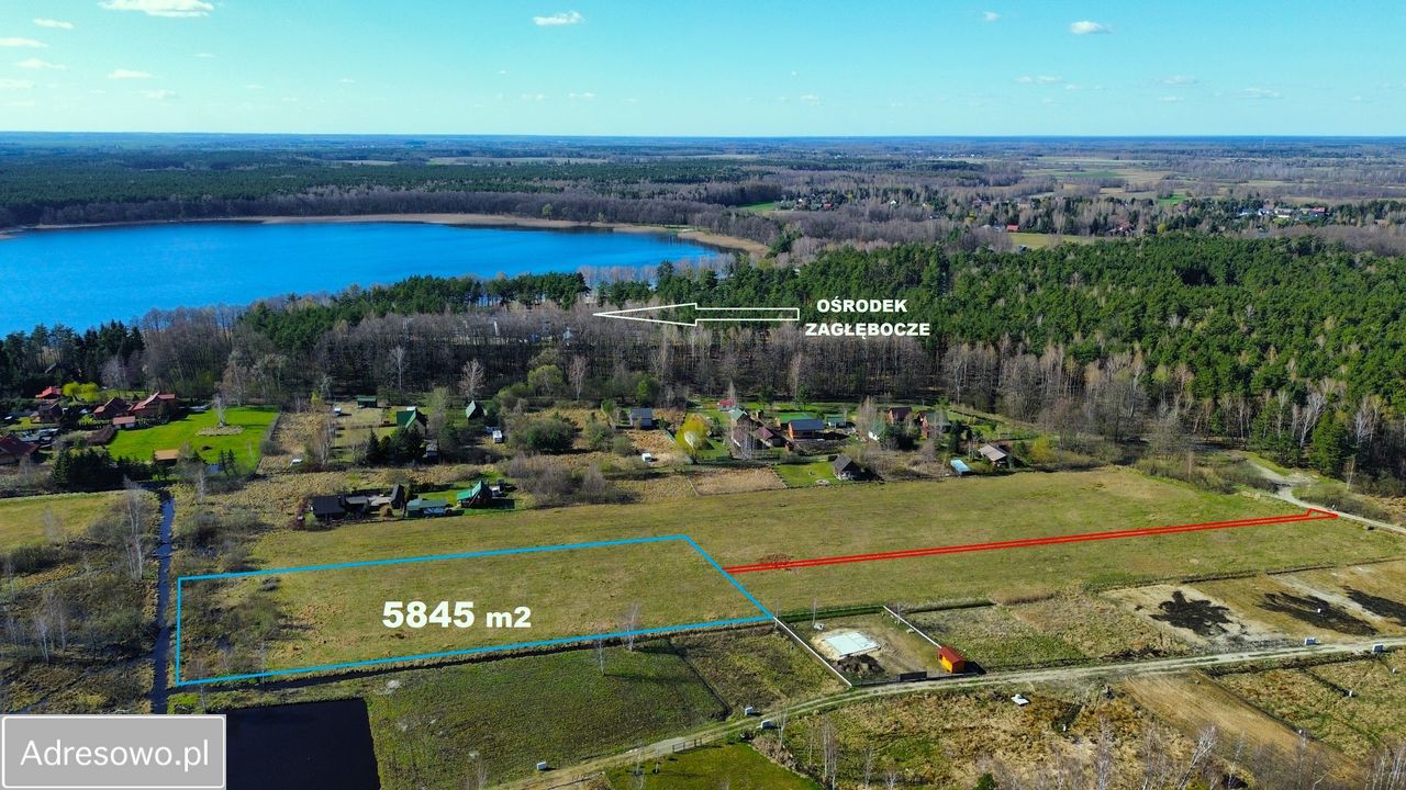 Działka inwestycyjna Lejno