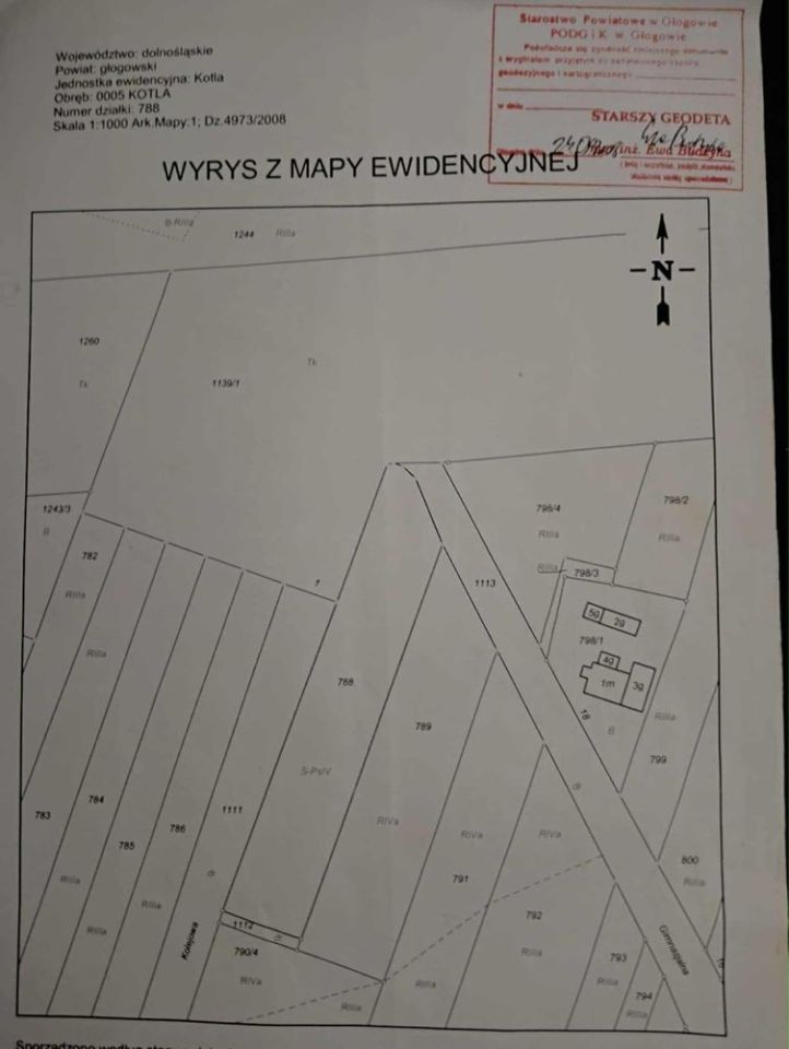 Działka budowlana Kotla, ul. Kolejowa. Zdjęcie 2