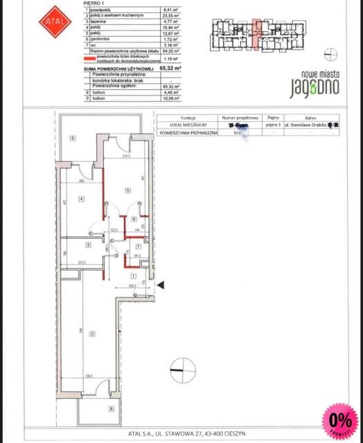 Mieszkanie 3-pokojowe Wrocław, ul. Stanisława Drabika. Zdjęcie 9