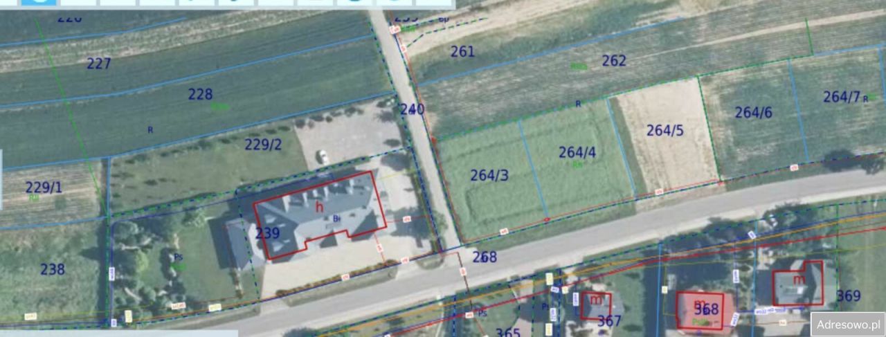 Działka budowlana Kisielów. Zdjęcie 6