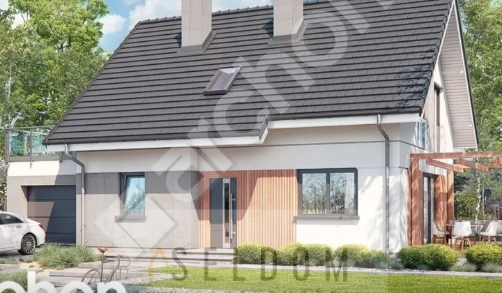 dom wolnostojący, 6 pokoi Domecko