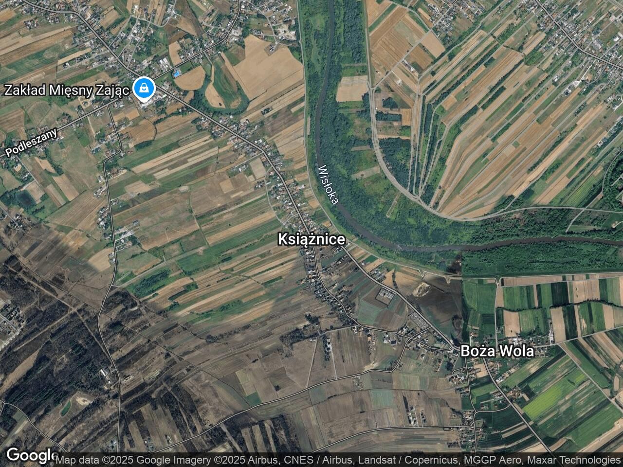 Działka leśna Książnice Wólka Księżnicka