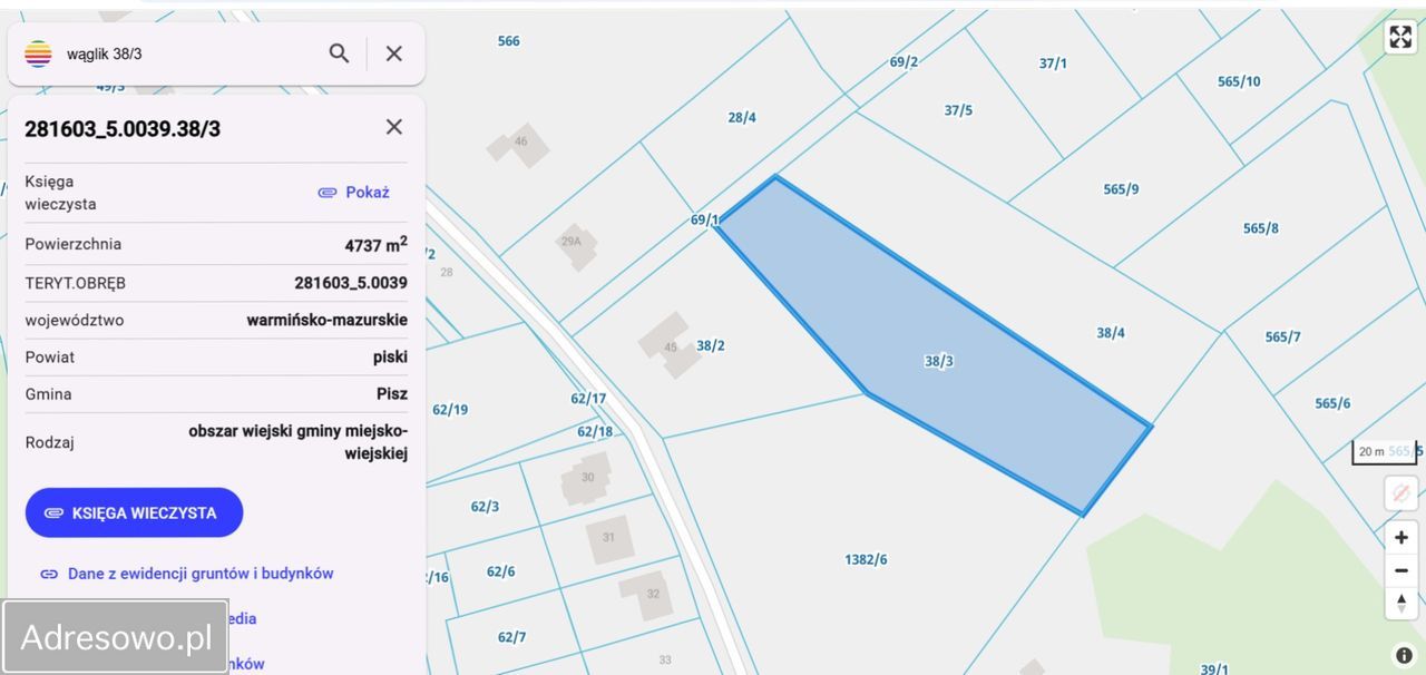Działka budowlana Wąglik. Zdjęcie 12