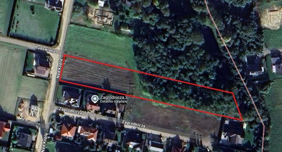 Działka budowlana Paczkowo. Zdjęcie 2