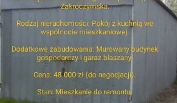 Mieszkanie 1-pokojowe Nowe Miasto, ul. Zakroczymska