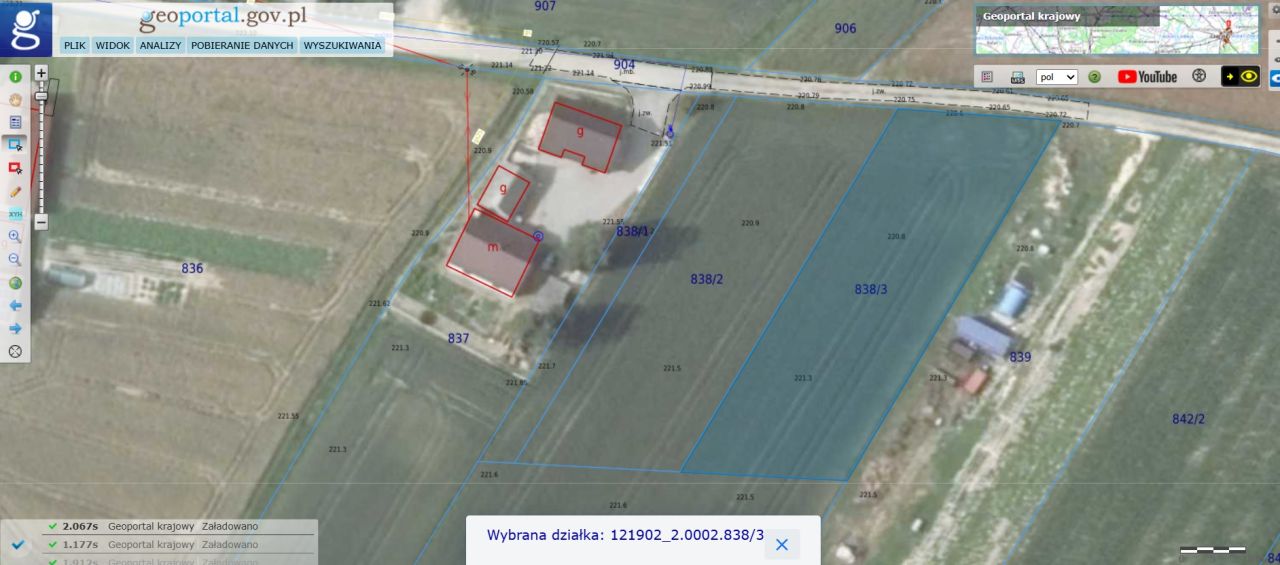 Działka budowlana Cichawa Zygmuntów. Zdjęcie 2