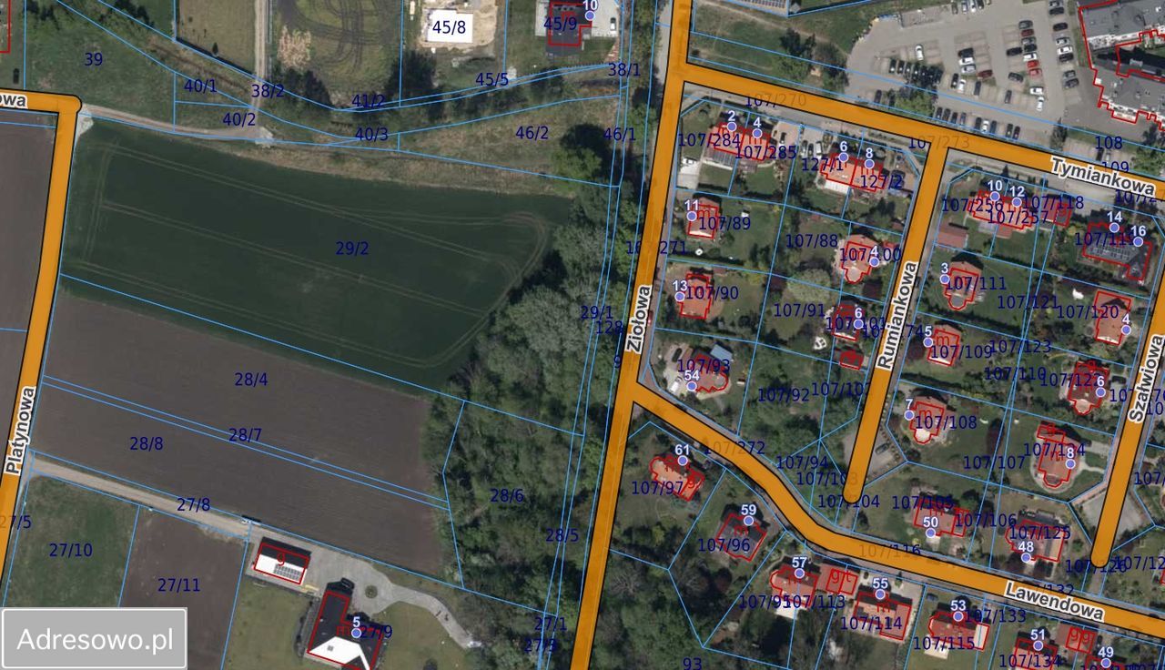 Działka budowlana Krzeptów, ul. Truskawkowa. Zdjęcie 2