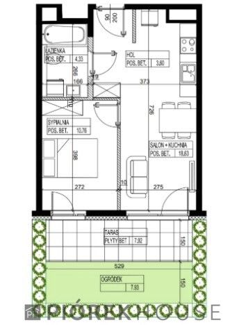 Mieszkanie 2-pokojowe Warszawa Bielany, ul. Lekka. Zdjęcie 8