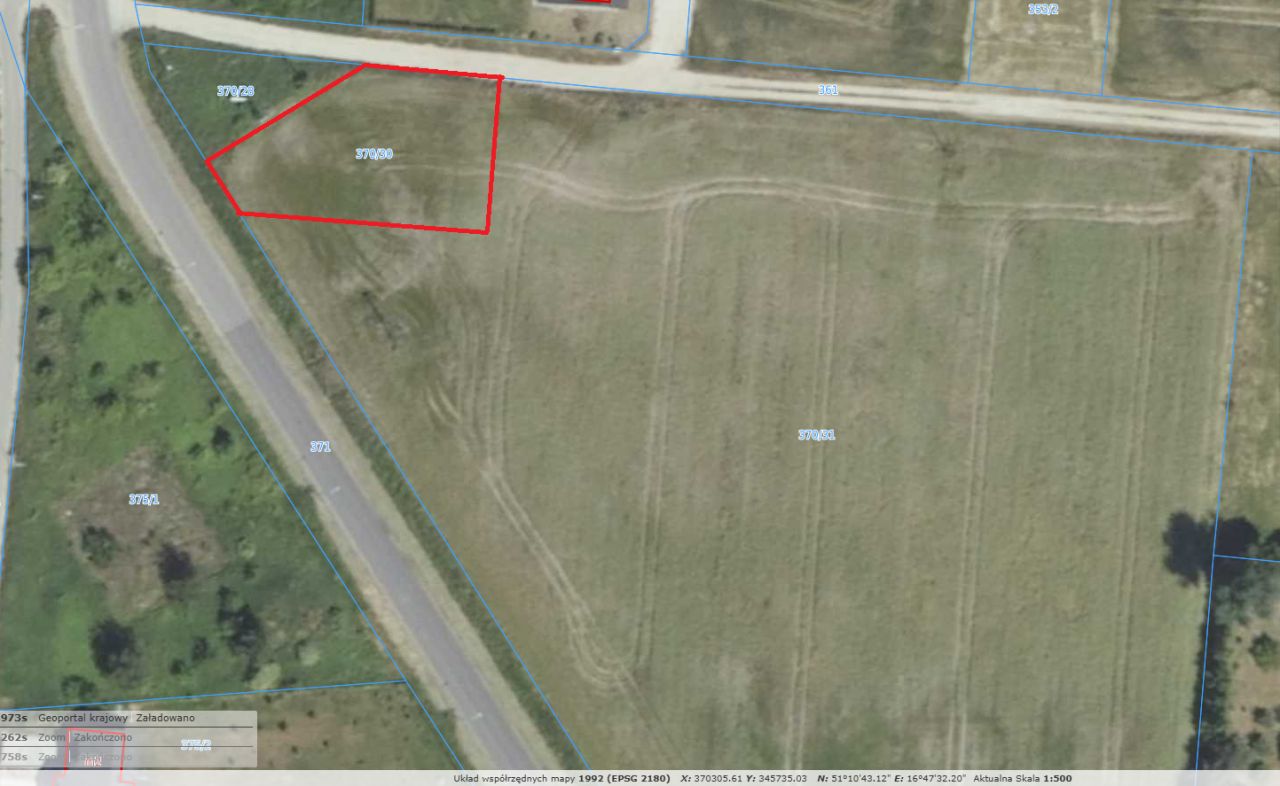 Działka rolno-budowlana Mrozów, ul. Wodna. Zdjęcie 1