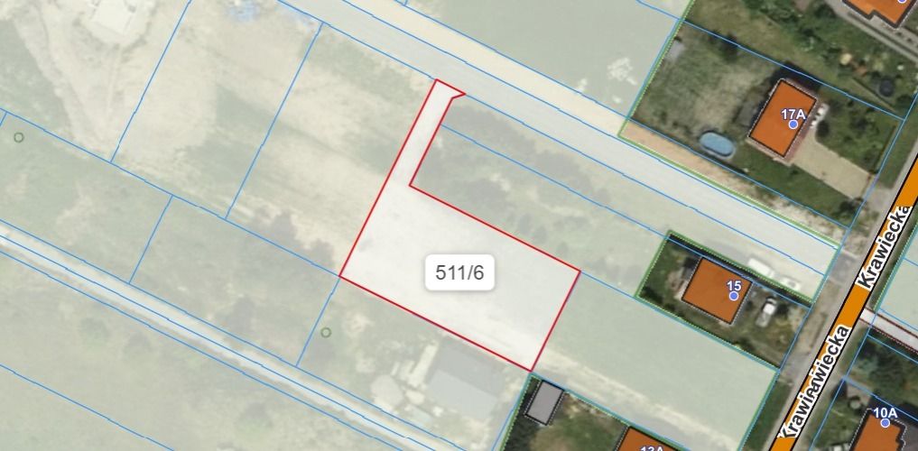 Działka budowlana Poręba Dziechciarze, ul. Krawiecka. Zdjęcie 2