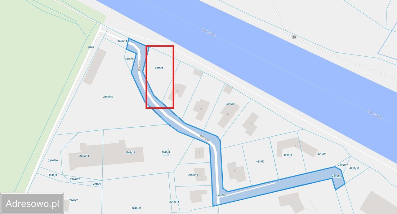 Działka budowlana Kędzierzyn-Koźle, ul. Dobrawy. Zdjęcie 3