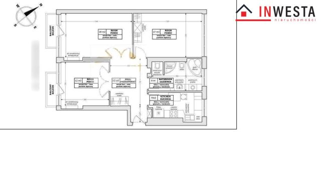 Mieszkanie 3-pokojowe Warszawa Śródmieście, ul. Fryderyka Chopina. Zdjęcie 18