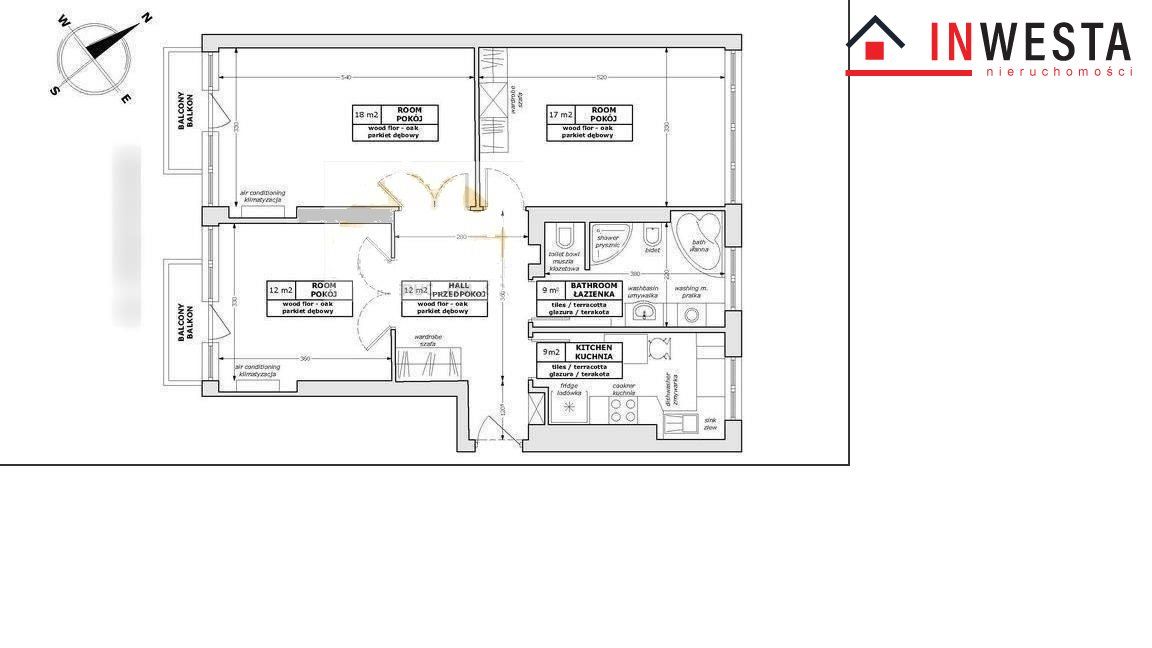 Mieszkanie 3-pokojowe Warszawa Śródmieście, ul. Fryderyka Chopina. Zdjęcie 18