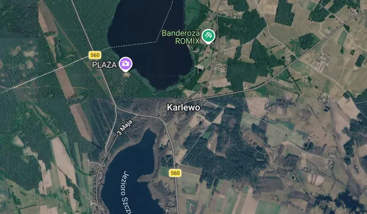 Działka rolno-budowlana Karlewo
