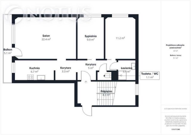Mieszkanie 3-pokojowe Mysłowice Brzęczkowice, ul. Wojciecha Korfantego. Zdjęcie 7