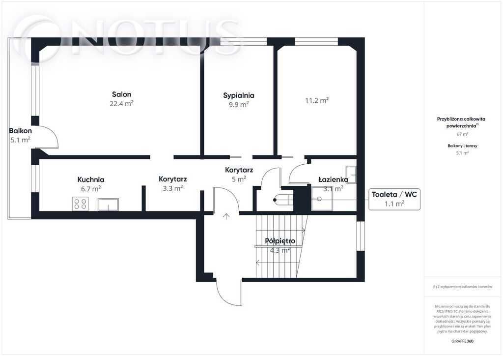 Mieszkanie 3-pokojowe Mysłowice Brzęczkowice, ul. Wojciecha Korfantego. Zdjęcie 7