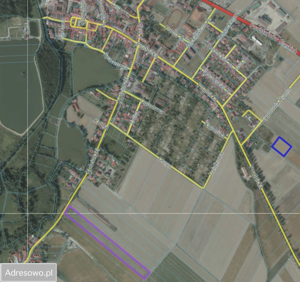 Działka budowlana Korfantów