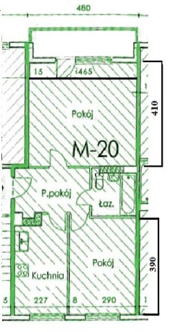 Mieszkanie 2-pokojowe Radom Gołębiów, ul. Ignacego Paderewskiego. Zdjęcie 1