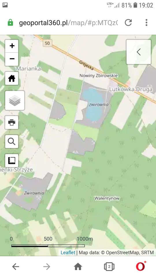 Działka rolna Zbiroża, ul. Żwirowa. Zdjęcie 2