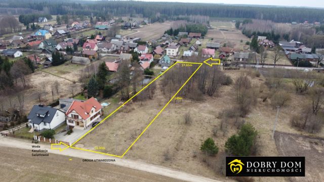 Działka budowlana Czarna Wieś Kościelna. Zdjęcie 2