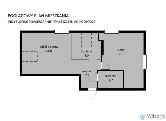 Mieszkanie 2-pokojowe Marki Struga, ul. Amarantowa. Zdjęcie 6