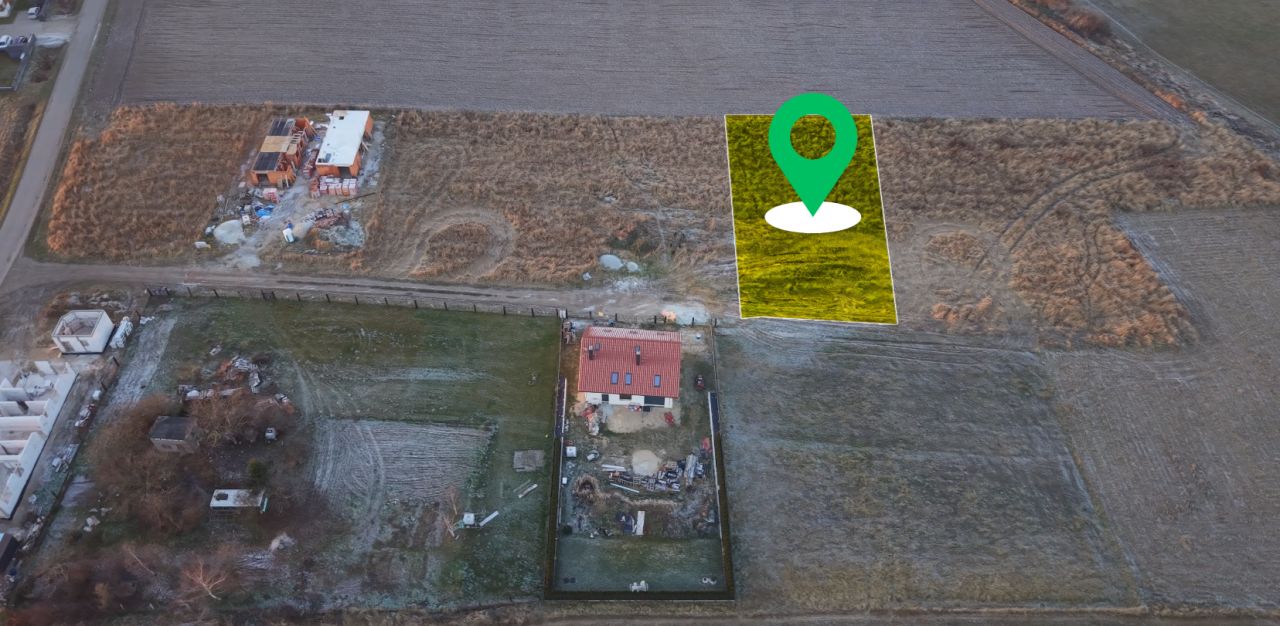 Działka budowlana Oława Górnik, ul. Władysława Reymonta. Zdjęcie 2