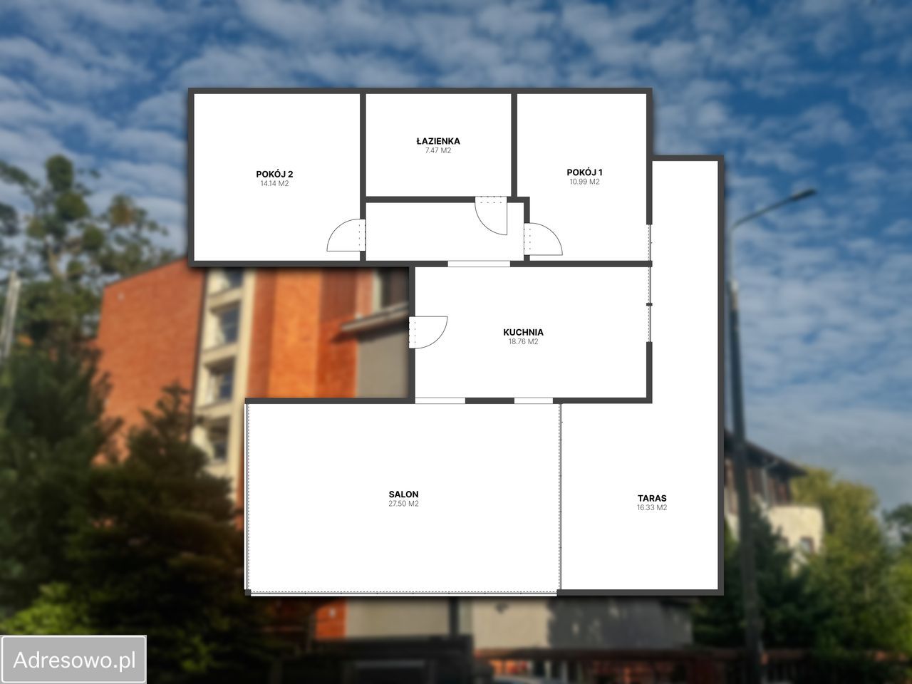 Mieszkanie 3-pokojowe Gdynia Kamienna Góra, ul. Wacława Sieroszewskiego. Zdjęcie 8