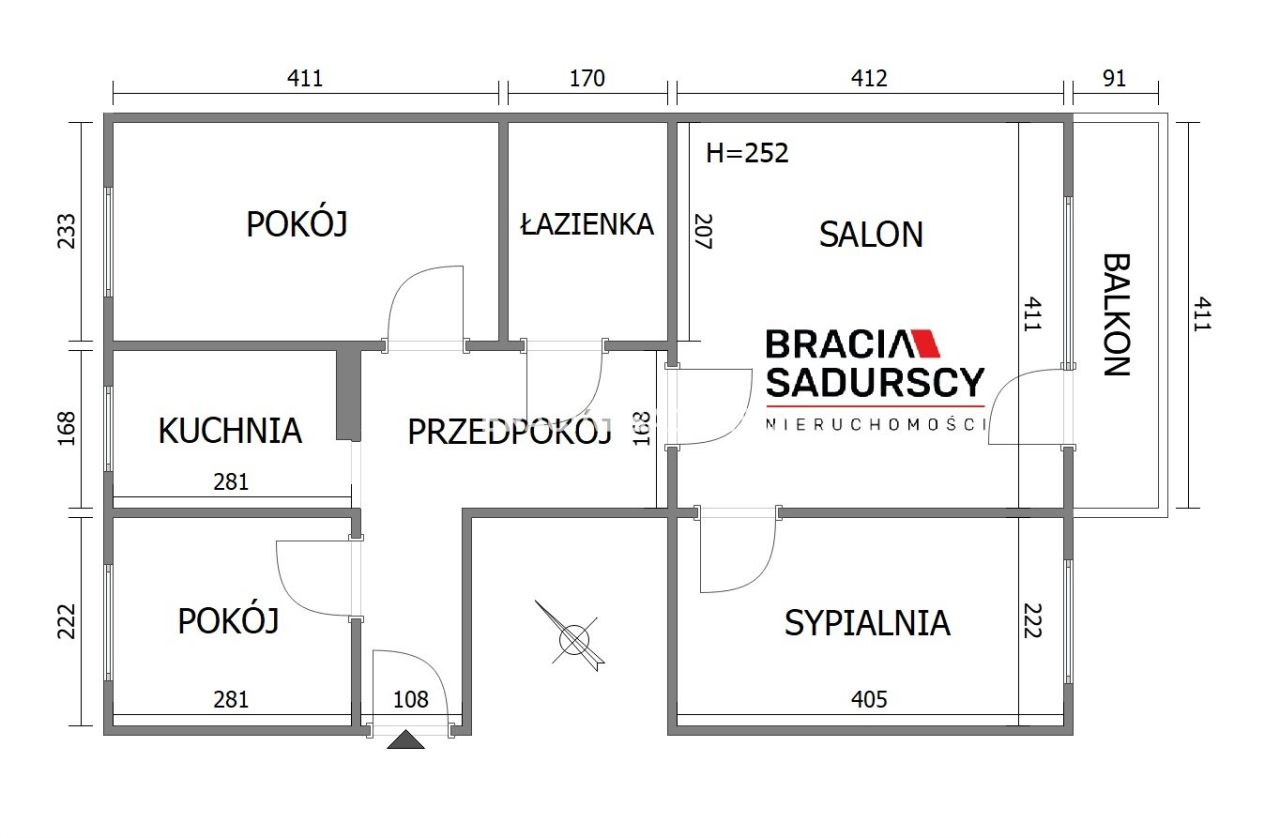 Mieszkanie 4-pokojowe Kraków Nowa Huta, os. Piastów. Zdjęcie 17