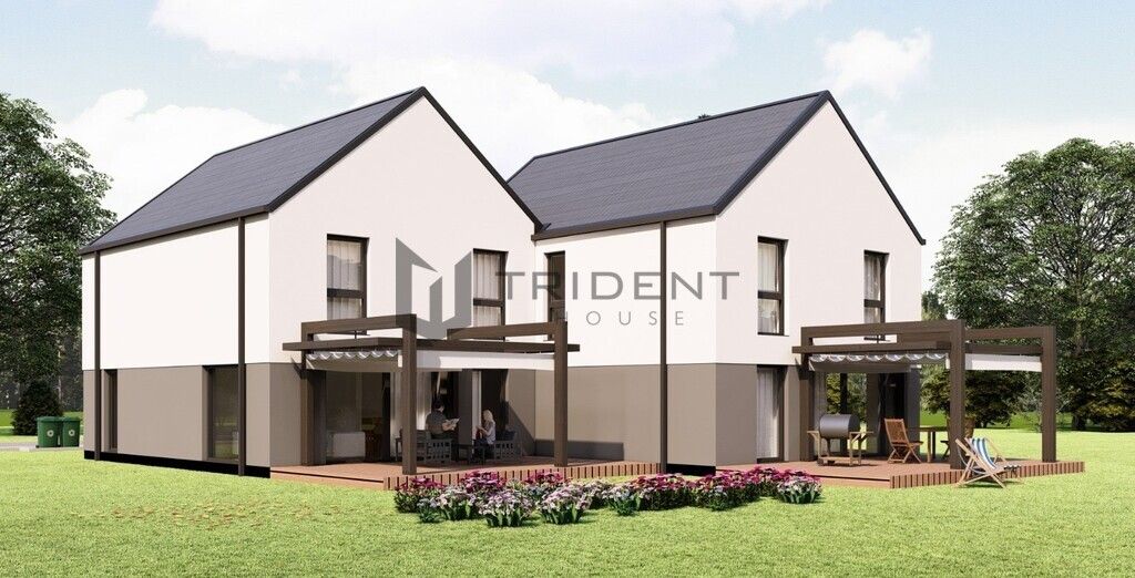 bliźniak, 4 pokoje Łubna. Zdjęcie 3