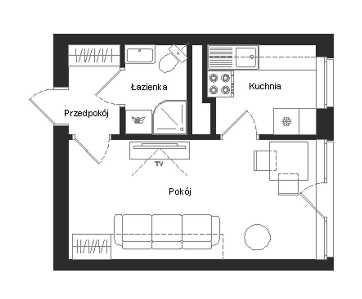 Mieszkanie 1-pokojowe Wrocław Stare Miasto, ul. Henryka Brodatego. Zdjęcie 8