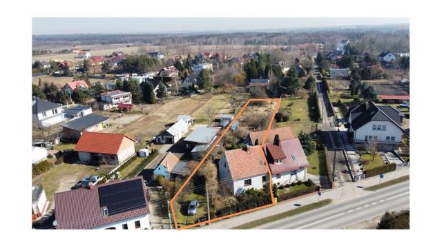 bliźniak, 4 pokoje Pęgów, ul. Główna. Zdjęcie 1