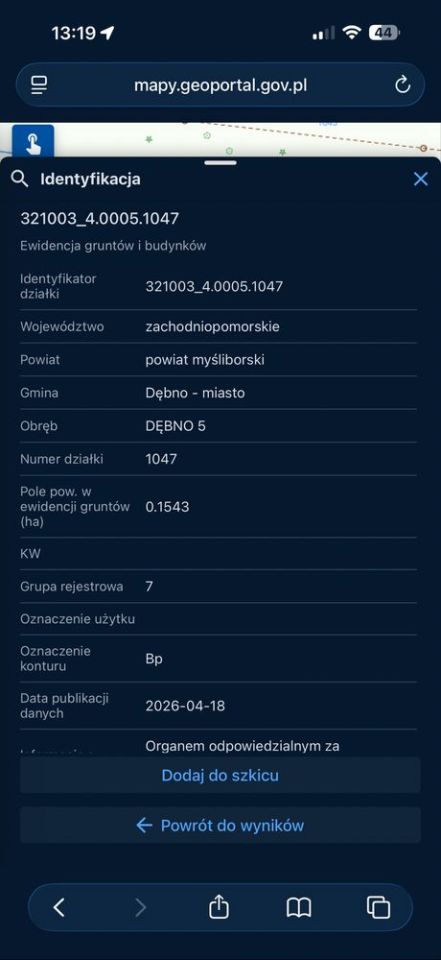 Działka budowlana Dębno, ul. Kazimierza Pułaskiego. Zdjęcie 4