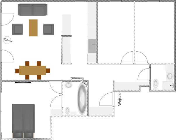 Mieszkanie 4-pokojowe Warszawa Ursynów, ul. Stryjeńskich. Zdjęcie 1