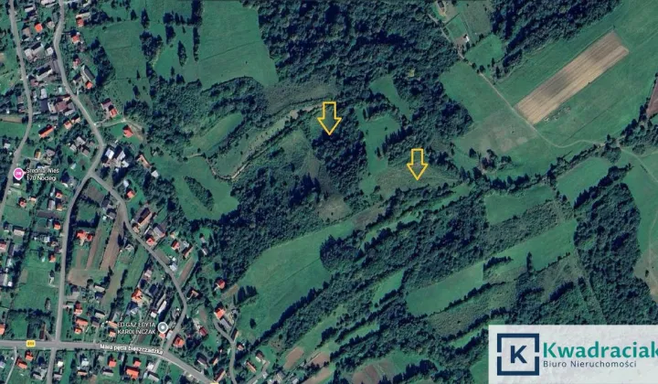 Działka rolna Średnia Wieś